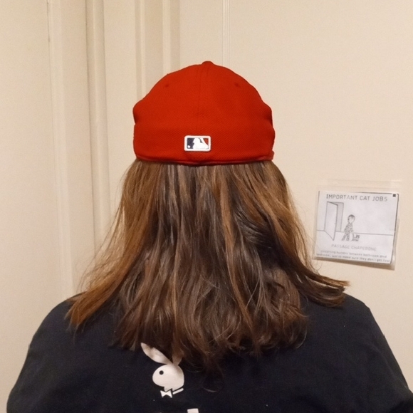 Boston Red Sox New Era Hat Red Official Batting Practice Cap Hat - Picture 2 of 12